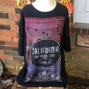 NOBILITY MENS GRAPHIC TEE SZ LARGE